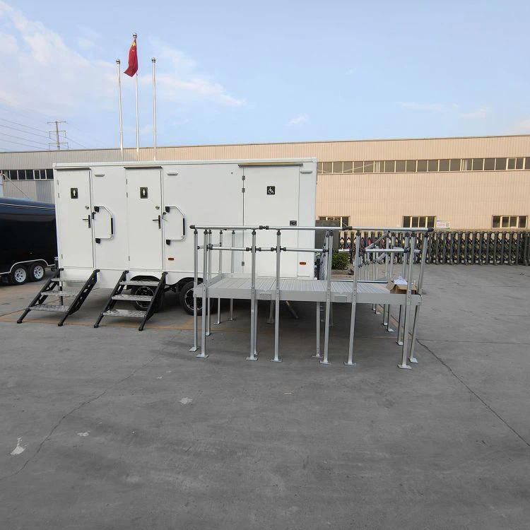 Three Stall ADA Washroom Trailer