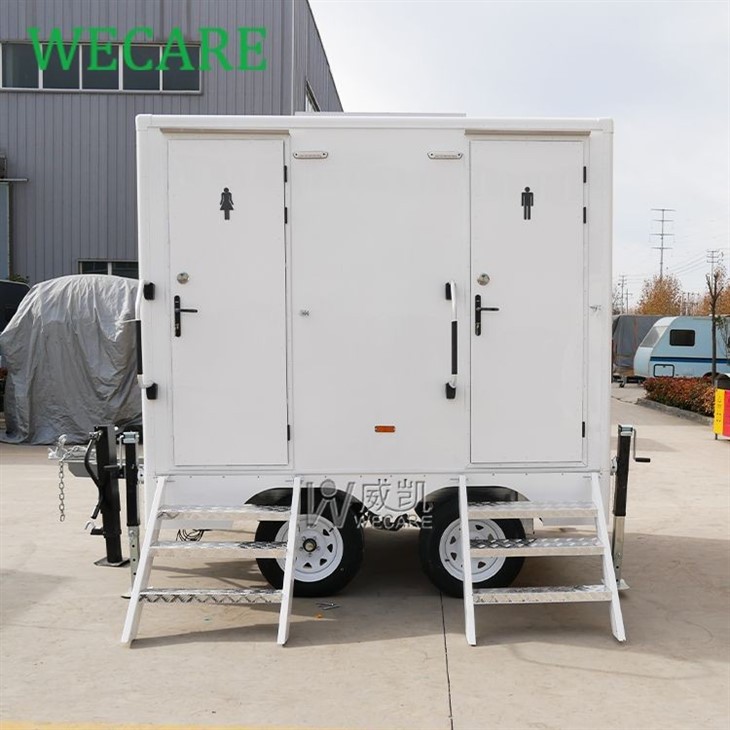 Two Compartments Luxury Portable Restrooms